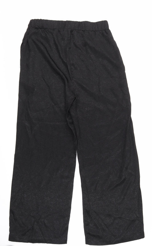 NEXT Womens Black   Trousers  Size 12 L28 in