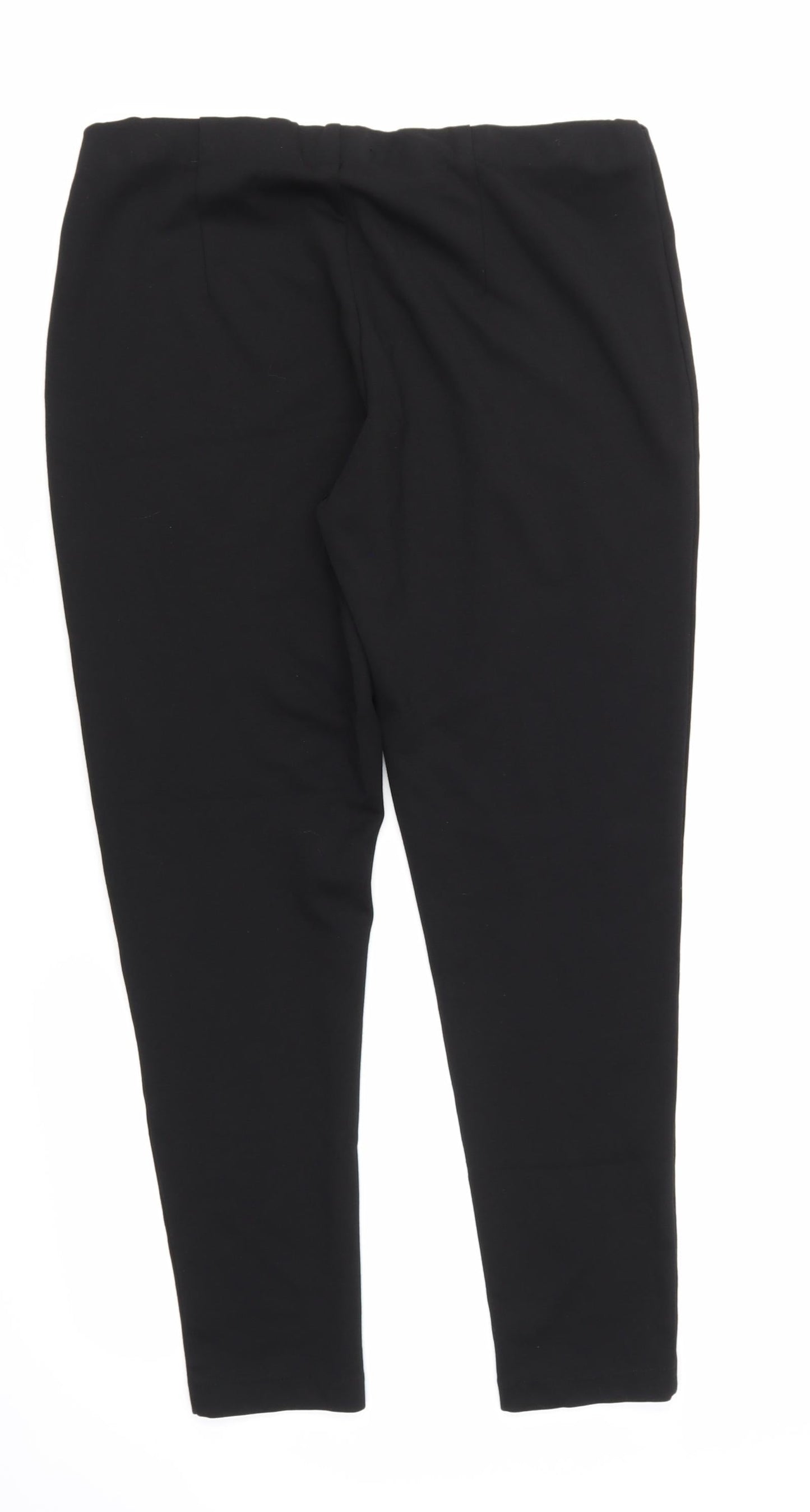 Lily & Carter Womens Black   Trousers  Size 14 L26 in