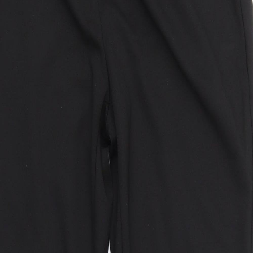 Lily & Carter Womens Black   Trousers  Size 14 L26 in