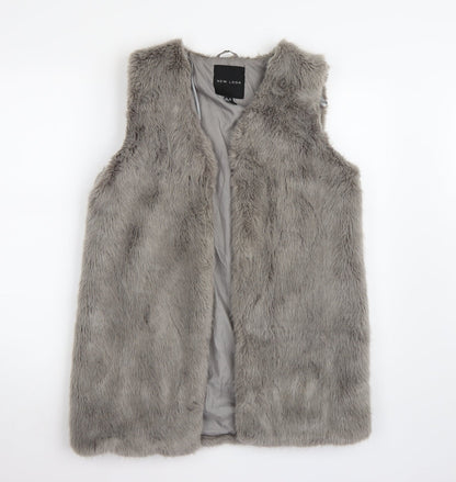 Womens UK Size 10 New Look Grey Jacket