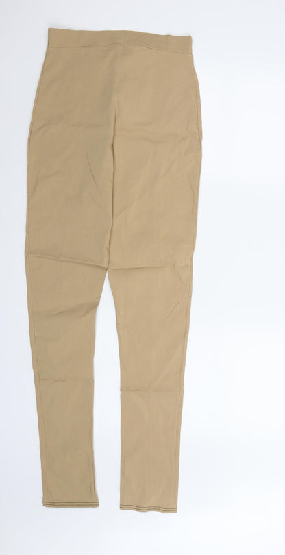 MISSREPRESENT Womens Brown   Trousers  Size 10 L32 in