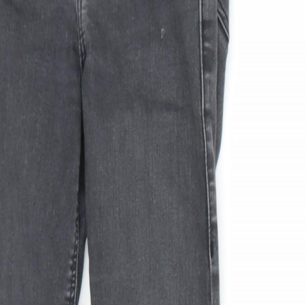 Topshop Womens Grey  Denim Skinny Jeans  L30 in