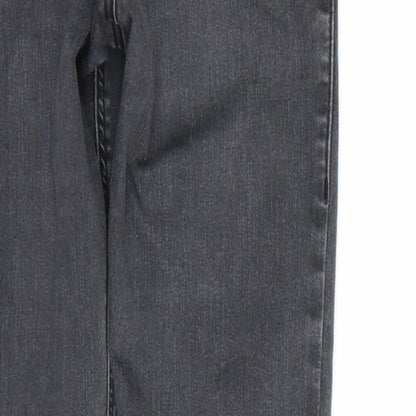 Topshop Womens Grey  Denim Skinny Jeans  L30 in