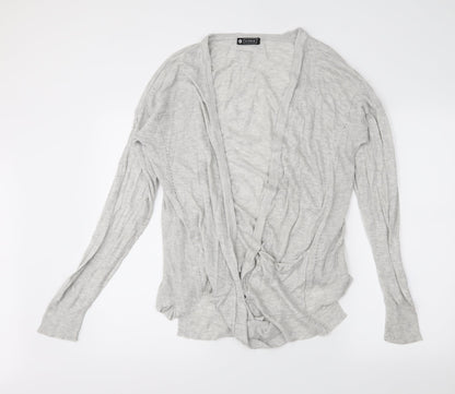 Avenue Womens Grey   Cardigan Jumper Size 16