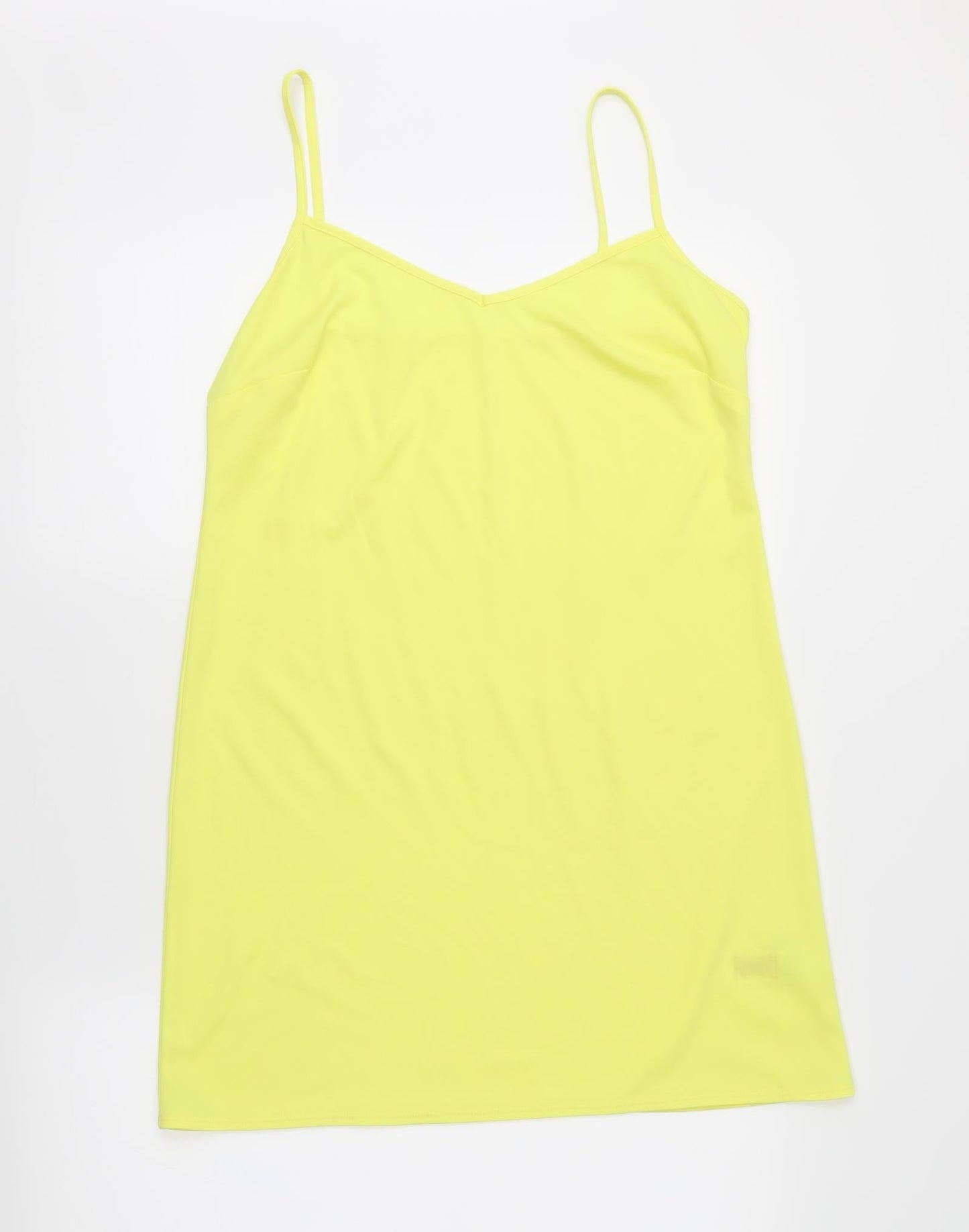 Atmosphere Womens Yellow   Tank Dress  Size 12