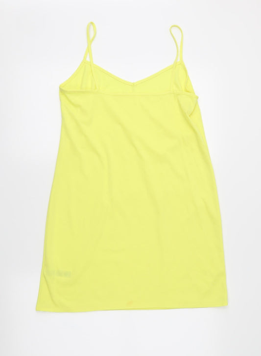 Atmosphere Womens Yellow   Tank Dress  Size 12