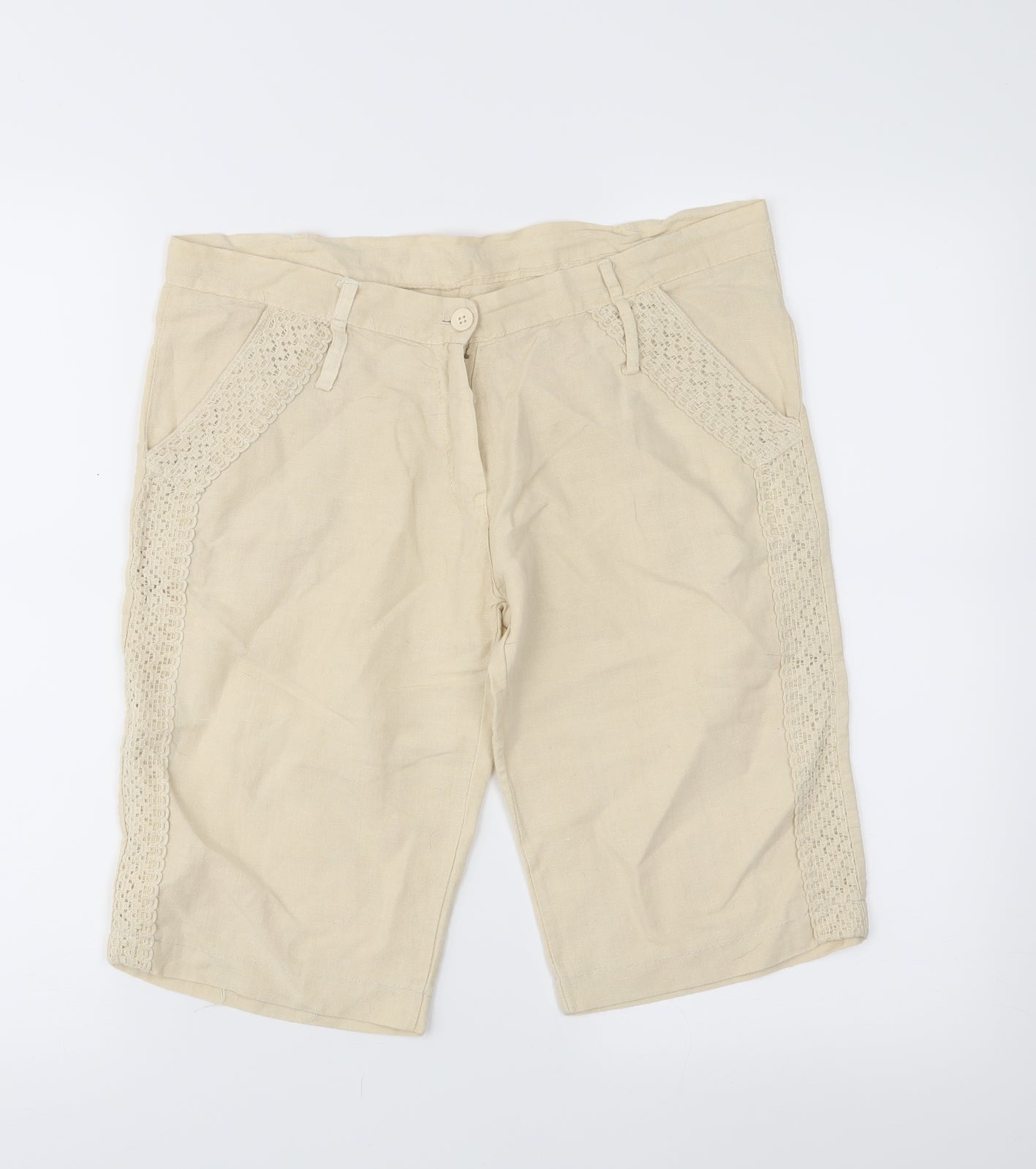 Womens UK Size M Preworn Regular Fit Skimmer Shorts