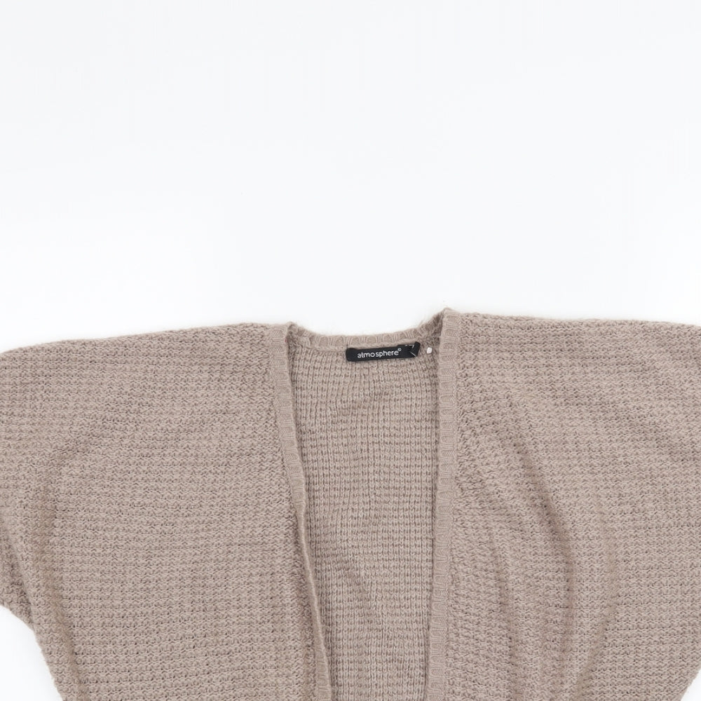 Atmosphere Womens Beige   Cardigan Jumper Size 10