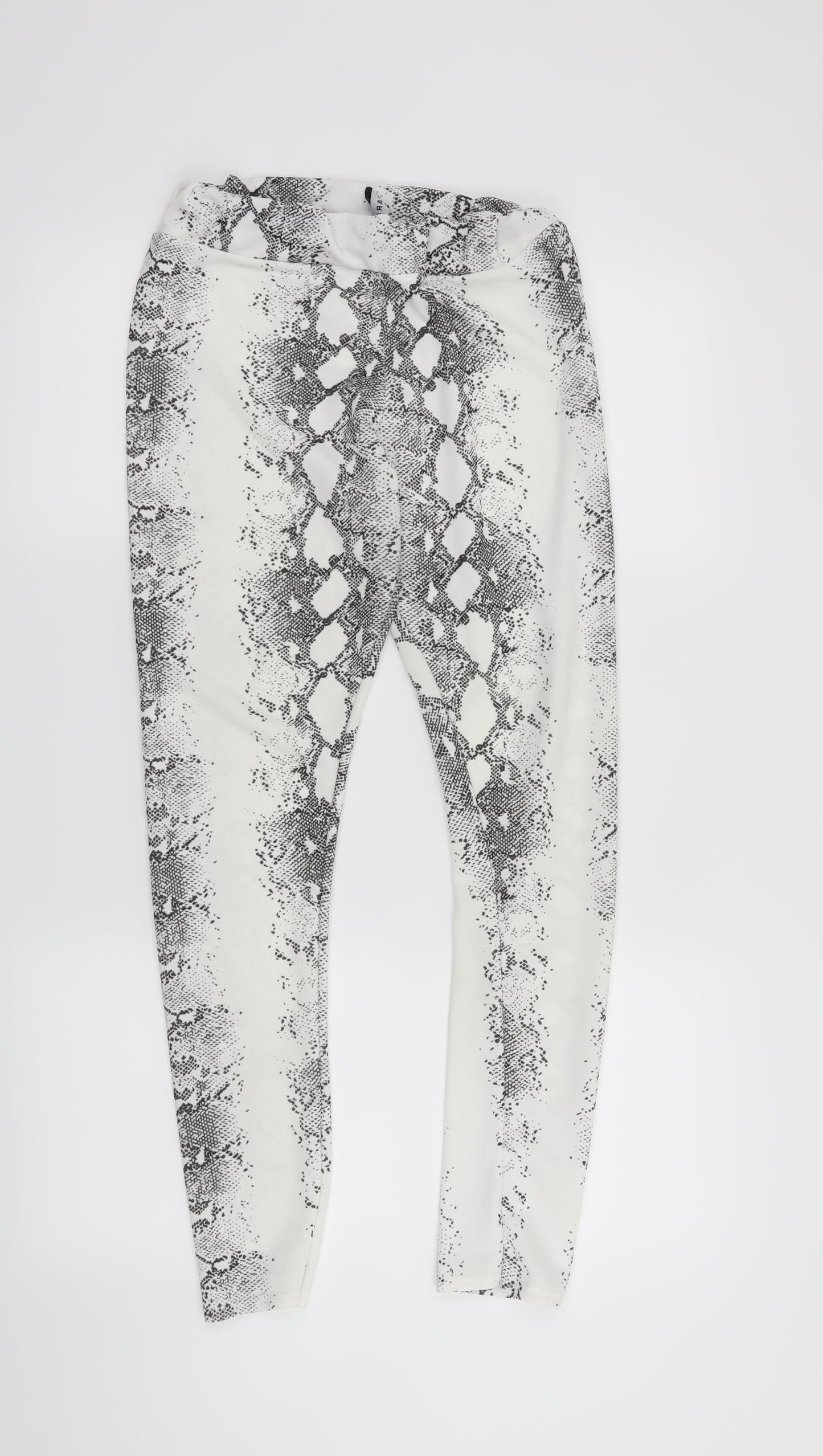 PARISIAN Womens White Animal Print  Jegging Leggings Size 12 L25 in