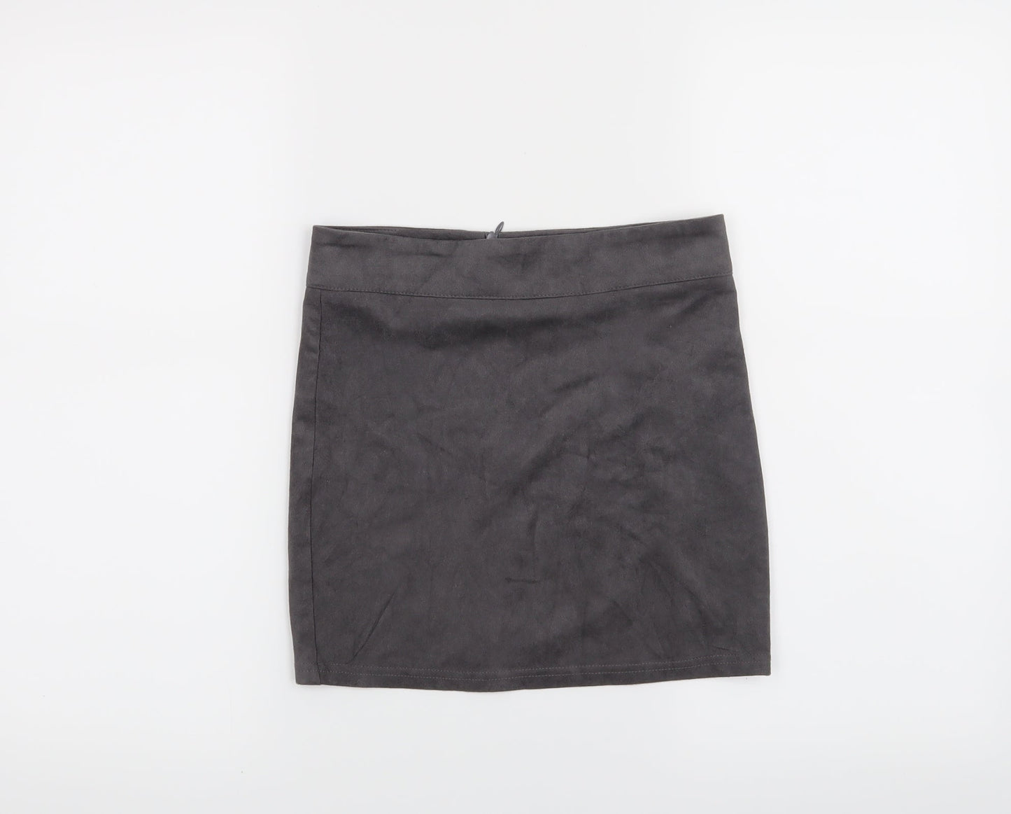 New Look Girls Grey   A-Line Skirt Size 9 Years