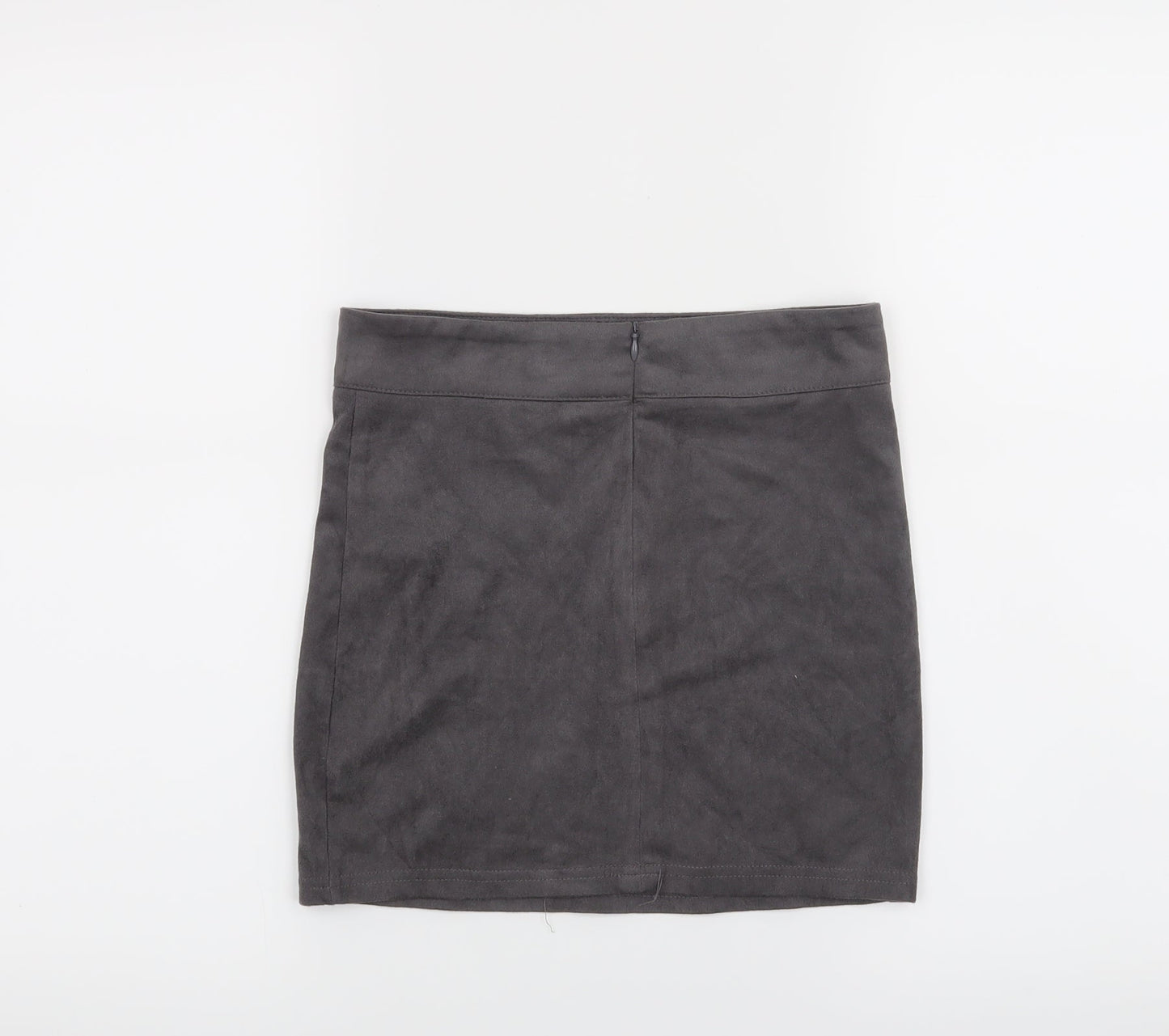 New Look Girls Grey   A-Line Skirt Size 9 Years