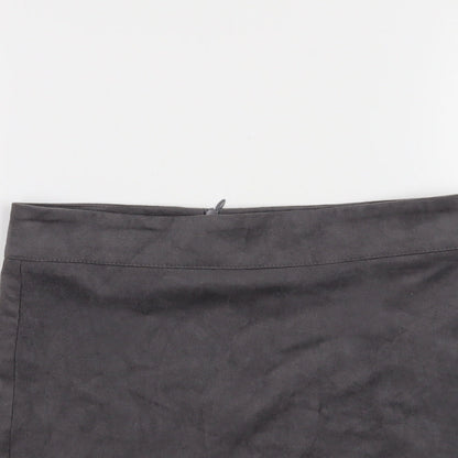 New Look Girls Grey   A-Line Skirt Size 9 Years