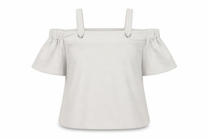 Primark Girls White   Cropped Tank Size 11-12 Years