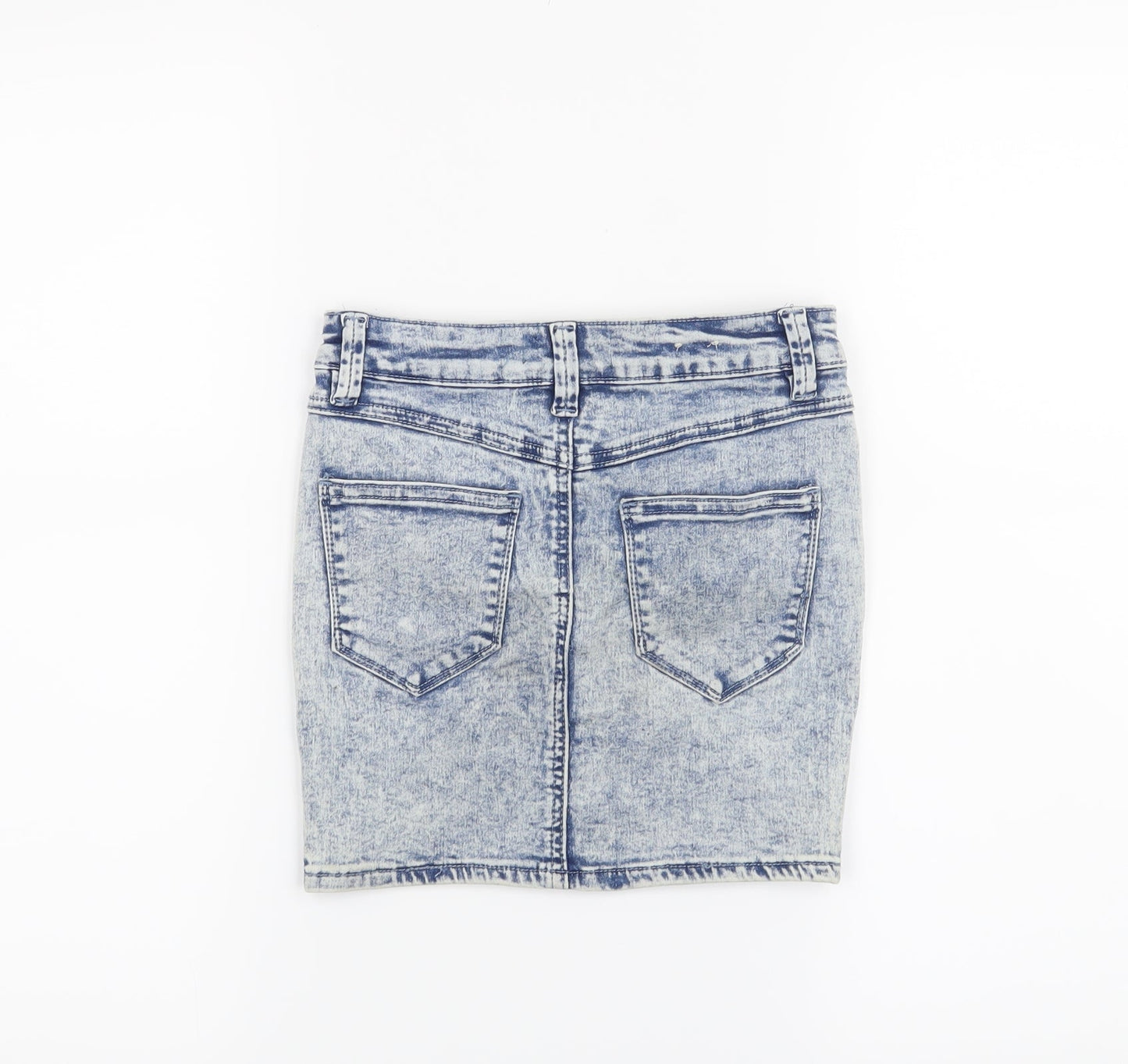 New Look Girls Blue   A-Line Skirt Size 9 Years