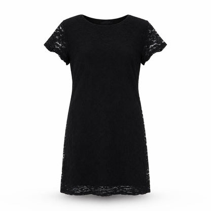 Innocence Womens Black Floral  A-Line  Size 10