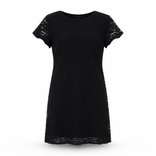 Innocence Womens Black Floral  A-Line  Size 10