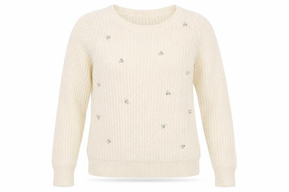 Next Womens White   Pullover Jumper Size 8