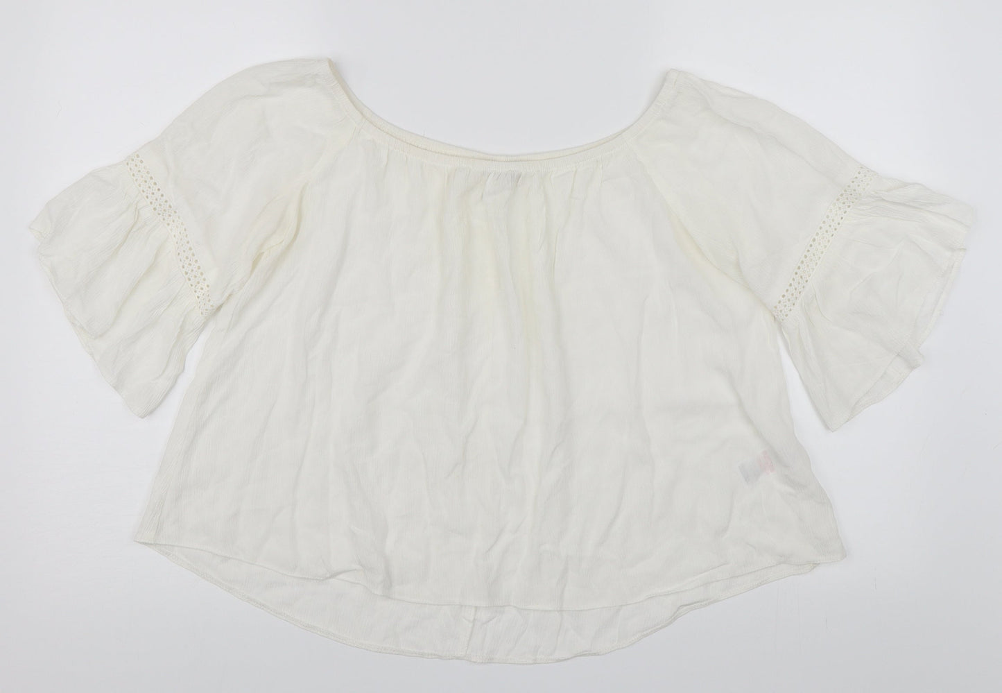 Miss Selfridge Womens White   Basic Blouse Size 12