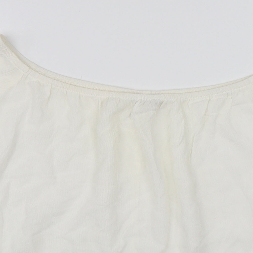 Miss Selfridge Womens White   Basic Blouse Size 12