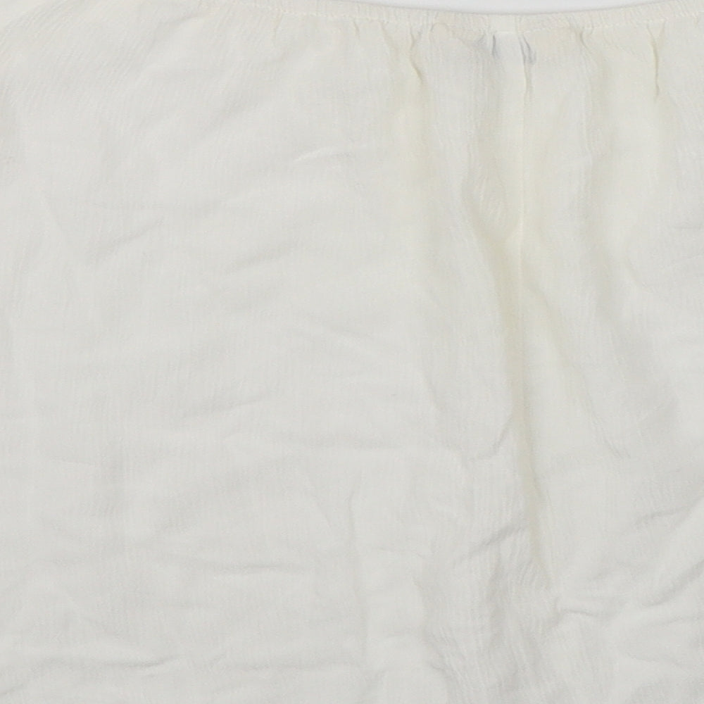 Miss Selfridge Womens White   Basic Blouse Size 12