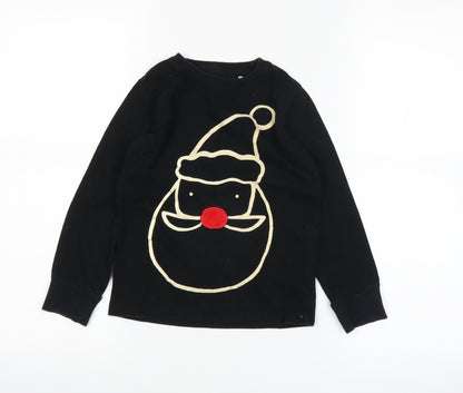 NEXT Boys Black   Basic T-Shirt Size 8 Years