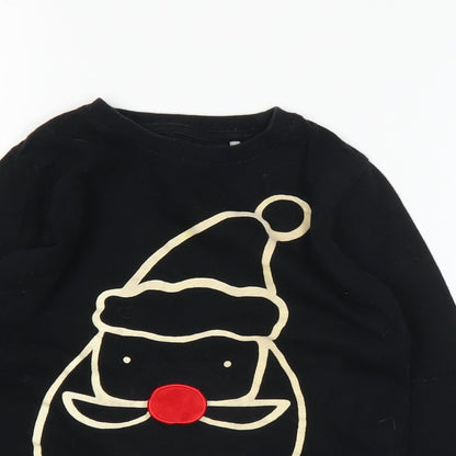 NEXT Boys Black   Basic T-Shirt Size 8 Years