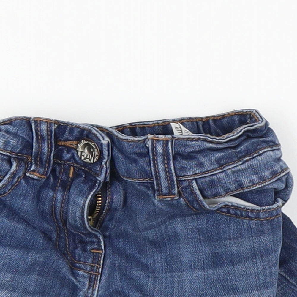 NEXT Girls Blue   Culotte Shorts Size 5 Years