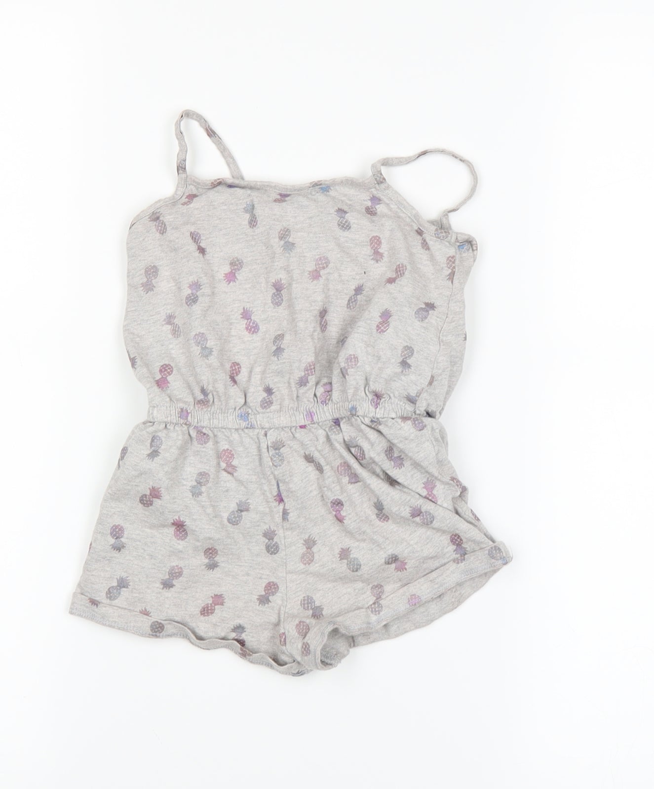F&F Girls Grey   Bodysuit One-Piece Size 2-3 Years