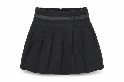 Tu Girls Grey   Pleated Skirt Size 4 Years
