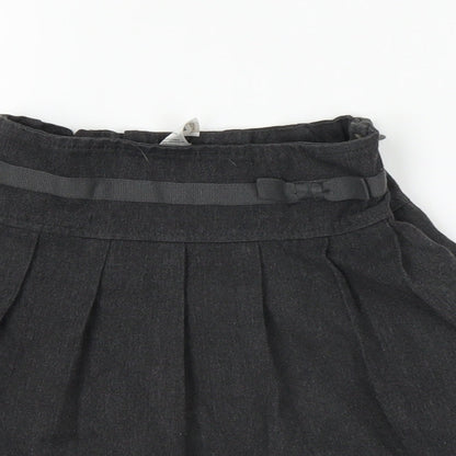 TU Girls Grey   Pleated Skirt Size 4 Years