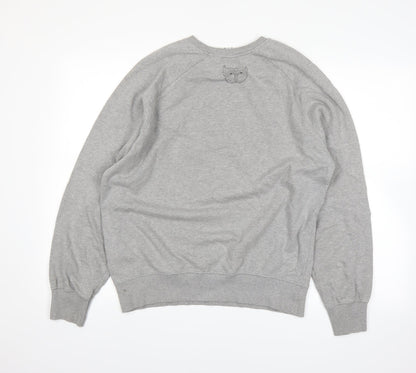 etm Womens Grey   Pullover Jumper Size M