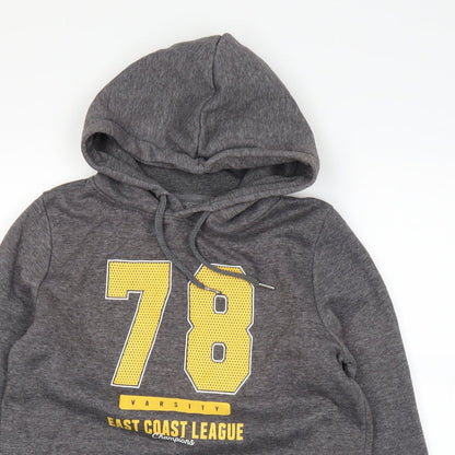 Primark Womens Grey   Pullover Hoodie Size 10