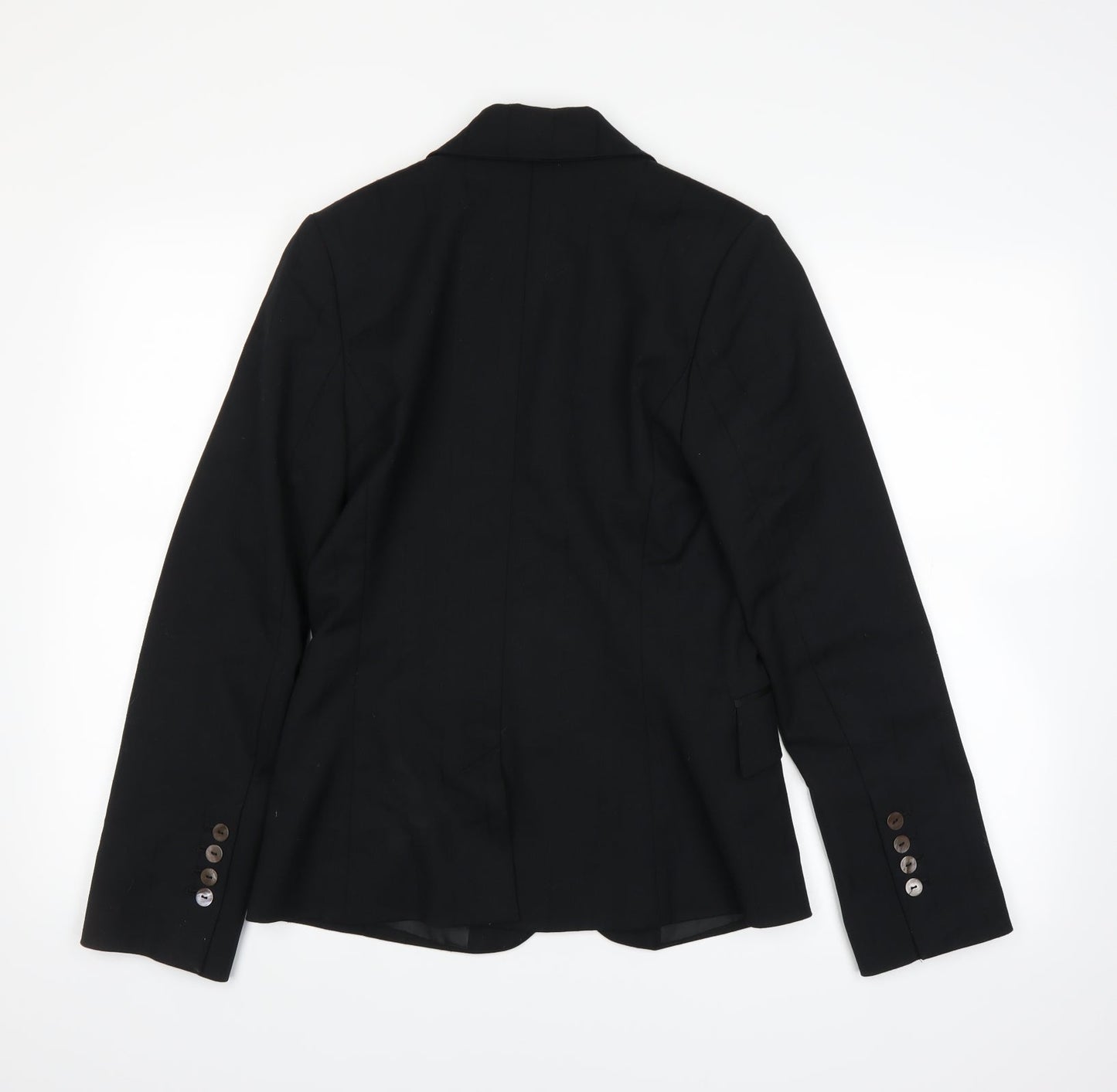 Womens UK Size 10 H&M Black Jacket