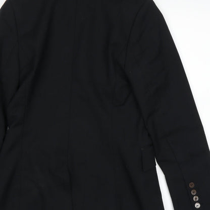 Womens UK Size 10 H&M Black Jacket