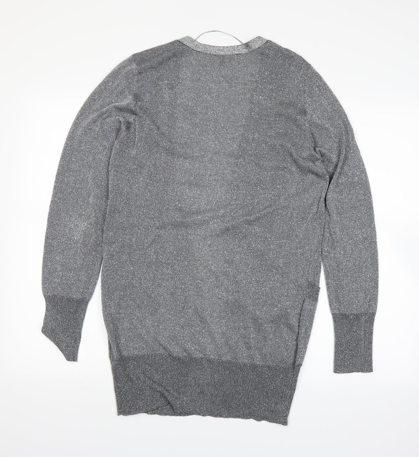 Internacionale Womens Grey   Cardigan Jumper Size 12