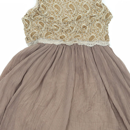 New York Laundry Womens Brown   A-Line  Size S