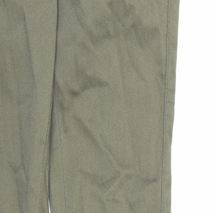 Crafted Womens Green  Denim Skinny Jeans Size 8 L30 in
