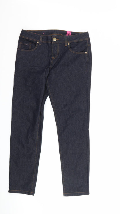 New Look Womens Blue  Denim Skinny Jeans Size 10 L27 in