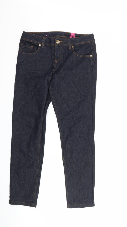 New Look Womens Blue  Denim Skinny Jeans Size 10 L27 in