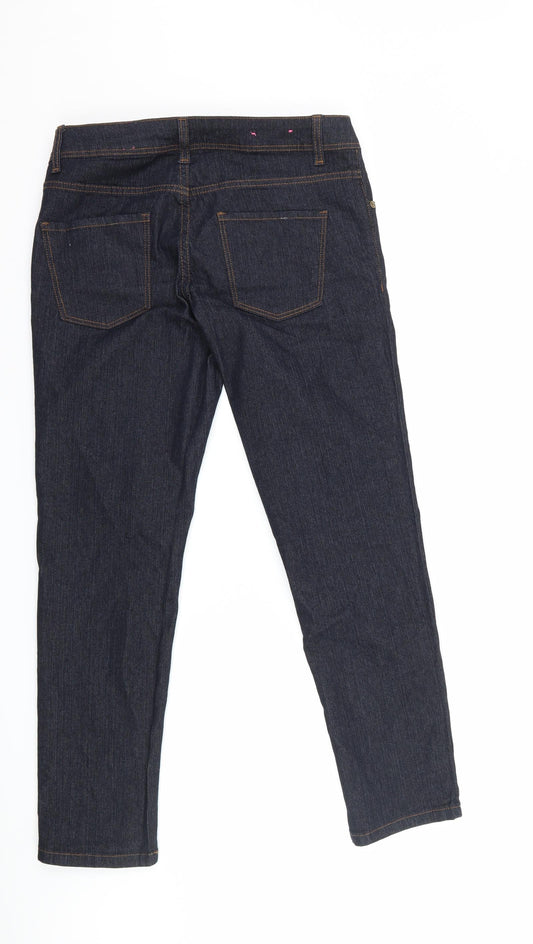 New Look Womens Blue  Denim Skinny Jeans Size 10 L27 in