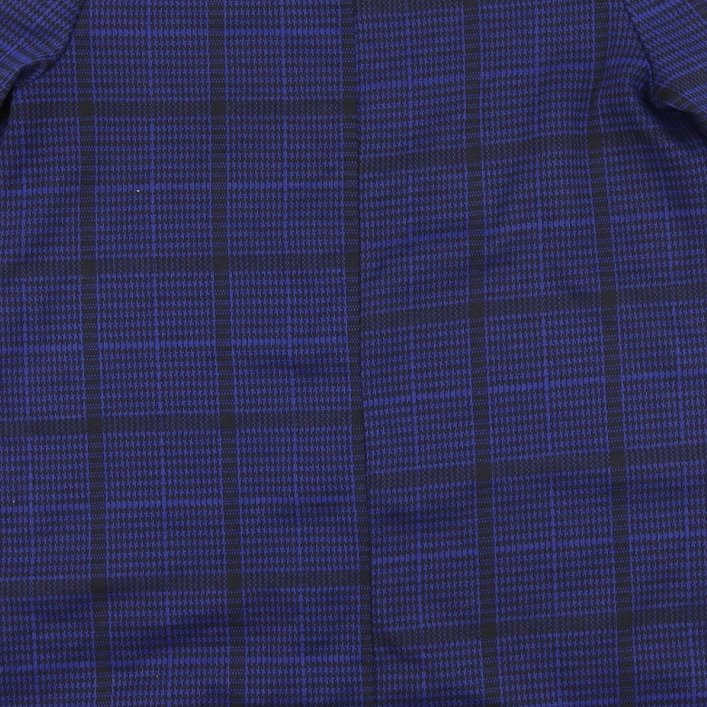 AX Paris Womens Blue Camouflage  A-Line  Size 10