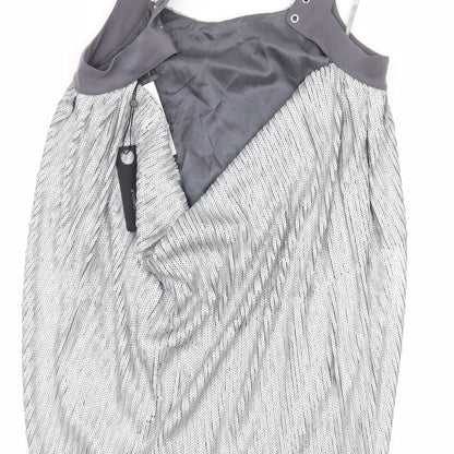 Full Circle Womens Grey   Tank Dress  Size 10
