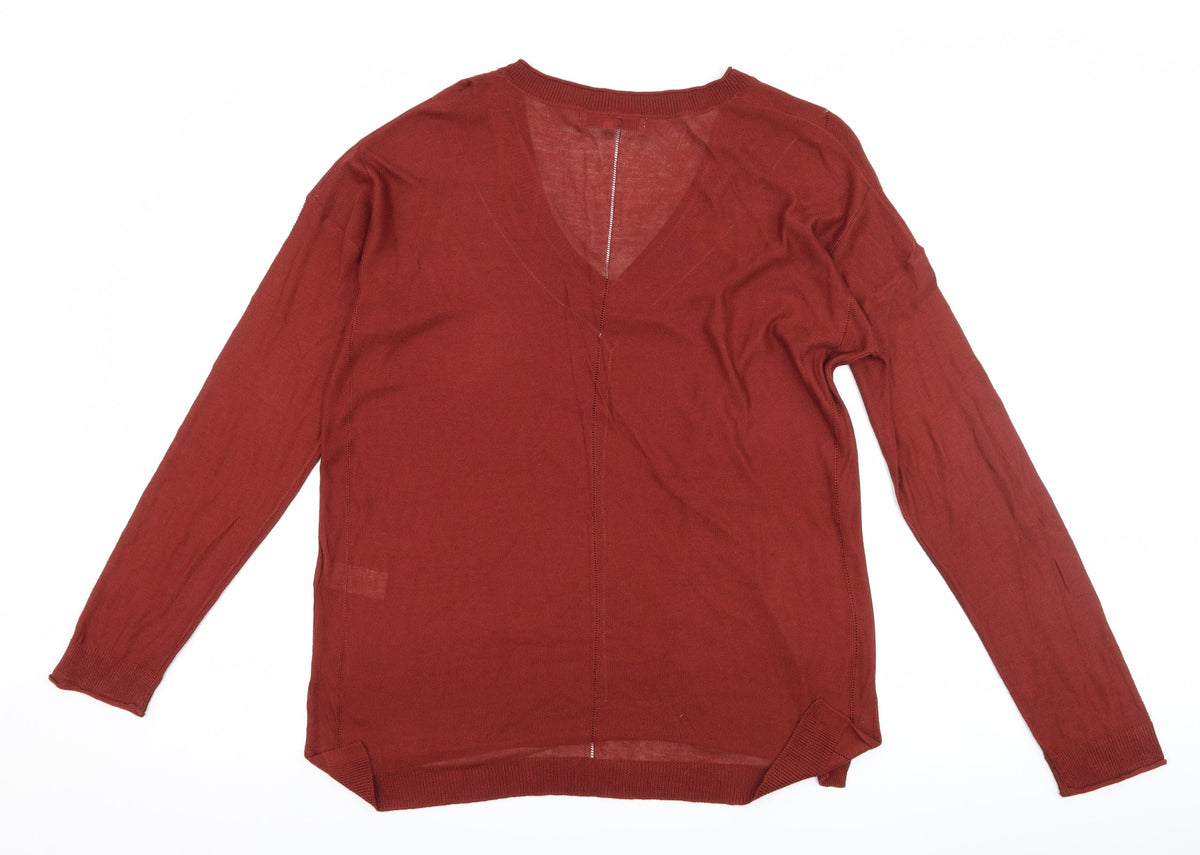 Next Womens Brown   Pullover Jumper Size 14