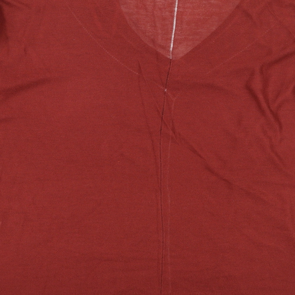 Next Womens Brown   Pullover Jumper Size 14