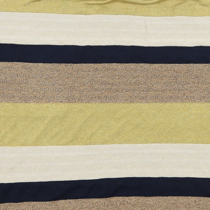 NEXT Womens Brown Striped  Pullover Jumper Size 16