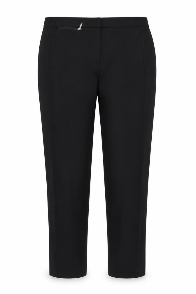 Womens UK Size 12 River Island Regular Fit  Black Trousers