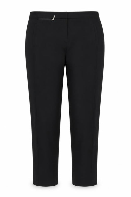 Womens UK Size 12 River Island Regular Fit  Black Trousers
