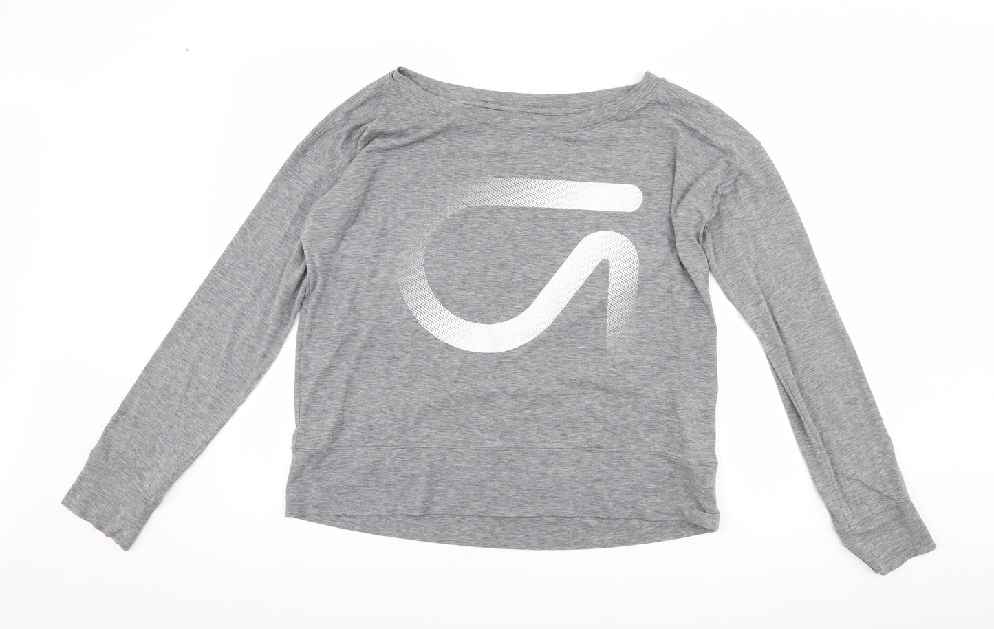 Womens UK Size S Gap Grey Basic T-Shirt