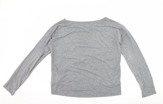 Womens UK Size S Gap Grey Basic T-Shirt