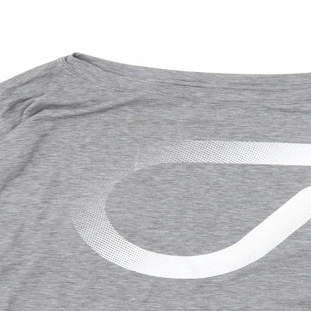Womens UK Size S Gap Grey Basic T-Shirt